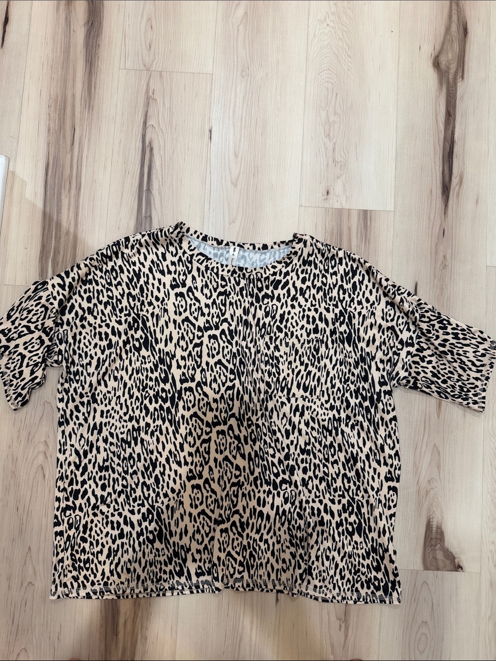 Vanilla Bay Leopard Print Top